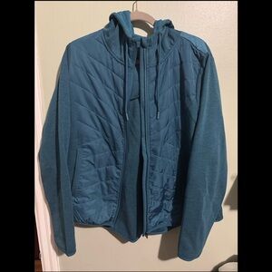 Dip Blue Quilted Jacket